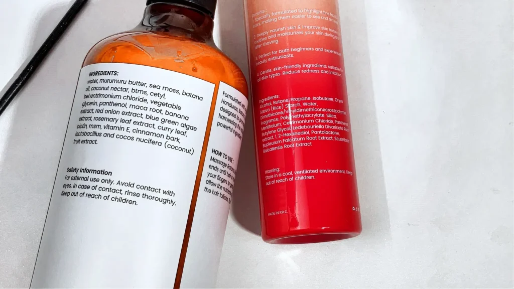 Ingredients list INCI Ingredients List INCI