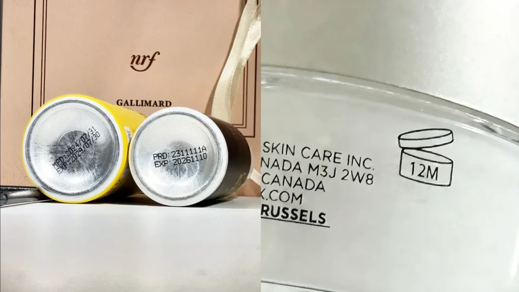 Production Date and PAO Production Date and PAO