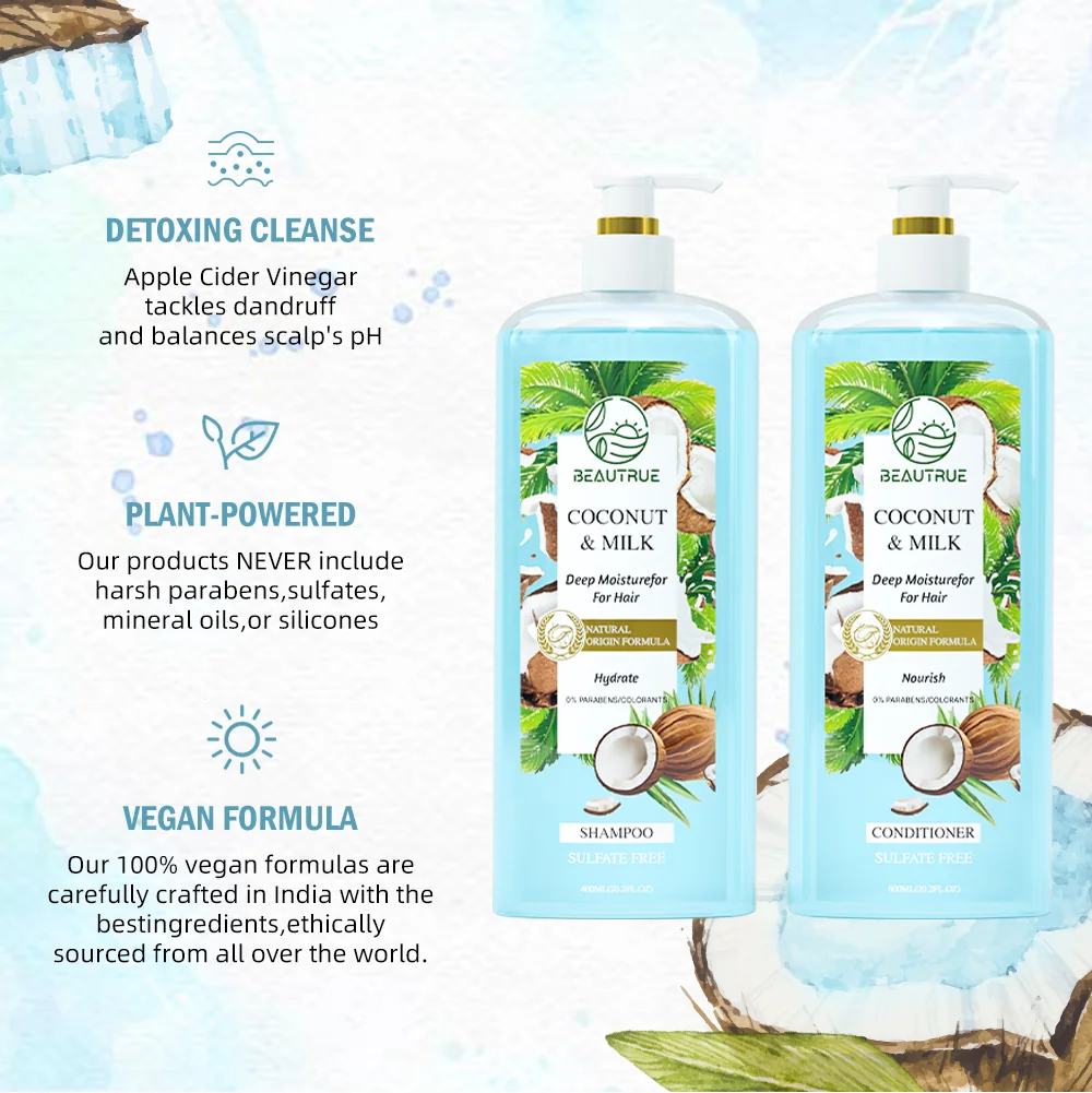 Coconut & Milk Hair Care Set - Image 2