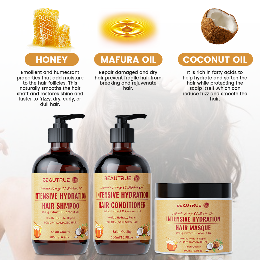 honey shampoo and conditioner set
