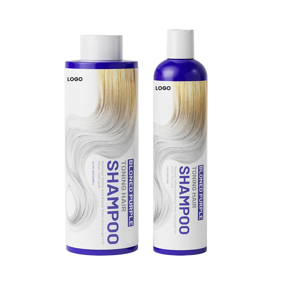 purple shampoo and conditioner